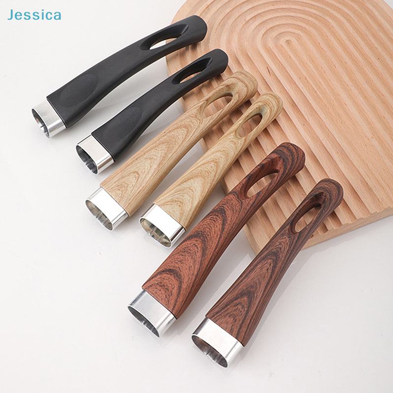 ♥Universal Replacement Pot Handle - Heat-Resistant Wok/Pan Handle (Wooden/Black Styles) Kitchen Cookware Accessory