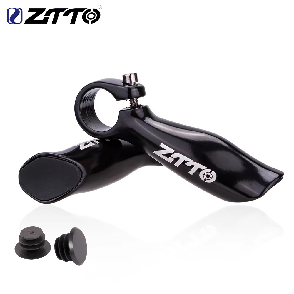 ZTTO Mountain Bike Handlebar Ends Aluminum Alloy Bicycle Handlebar Bar Ends MTB Bull Horn Rest Handle Bar Bike Vice Handle Bars