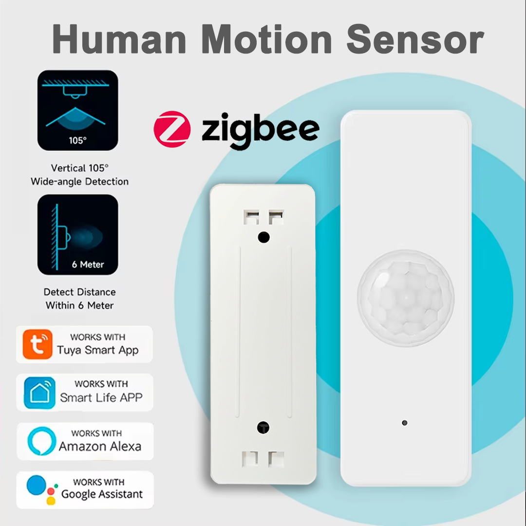 Movement Body Sensor Zigbee 3.0 Tuya Mini Smart Human Motion PIR Transducer Smart Life Home Wireless Connection Light(C)