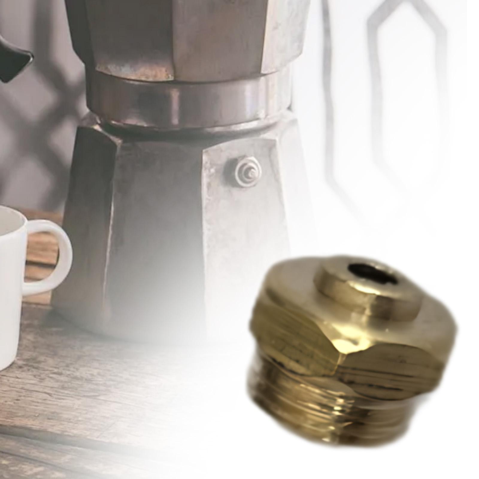 Espresso Pot Relief Valve Espresso Maker Professional Accessory Moka Pot Secure Valve Pressure Replacement Pressure Reducing