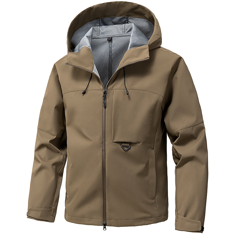 Outdoor Urban Cycling Mountain Climbing Hiking Fishing Skiing Tourism Camping Fashionable Men's Three-layer Waterproof Jacket