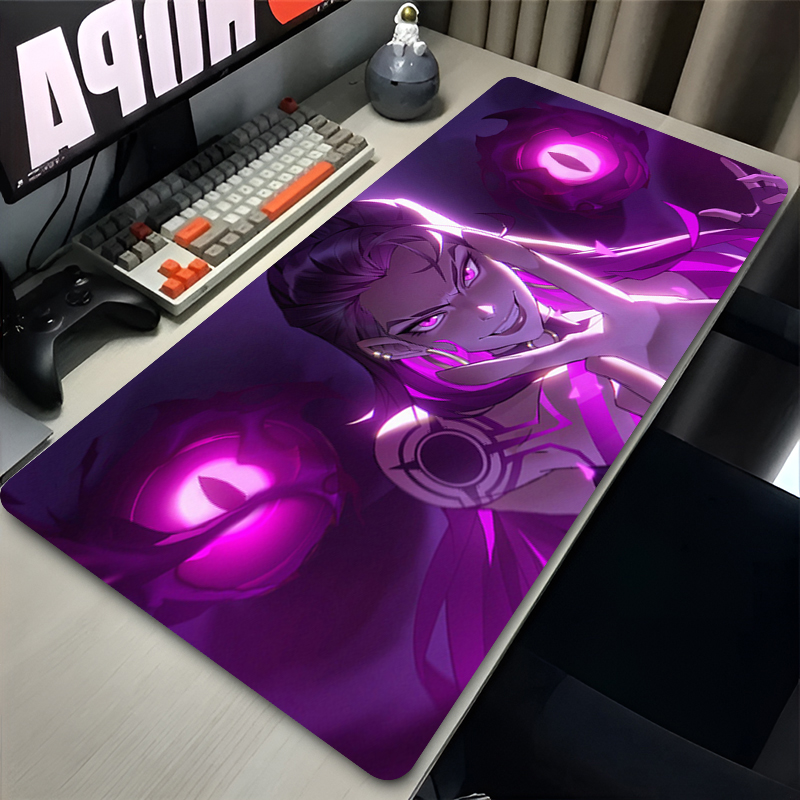 Reyna Valorant Mouse Pad Gaming XL Large HD New Home Mousepad XXL keyboard pad Soft Natural Office Carpet Laptop Mice Pad