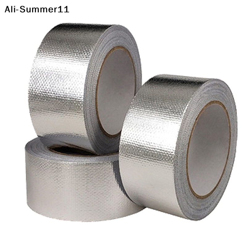 【Gt1】1 Roll 2025 Exhaust Heat Pipe Insulation Tape 10m*3cm Tape Manifold Downpipe High Temperature Bandage Tape Adhesive Tape