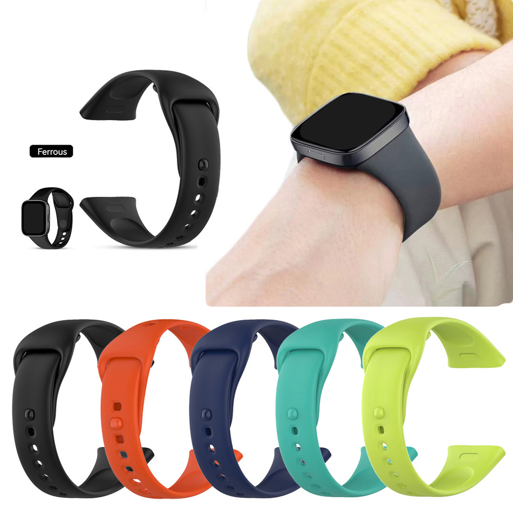 WatchBand Strap For Redmi Watch 3 Original SmartWatch Band Silicone WristBand Bracelet For Redmi3 Accessories Belt Correa