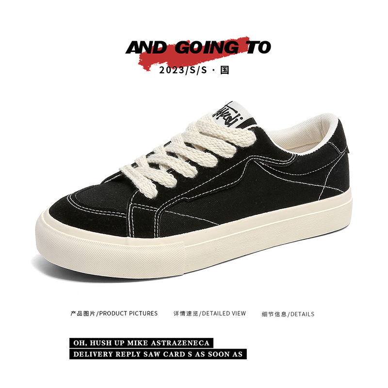 2025 New Model Four-season Low-top Canvas Shoes, Men's Breathable Sports Casual Shoes, Anti-slip Sneakers