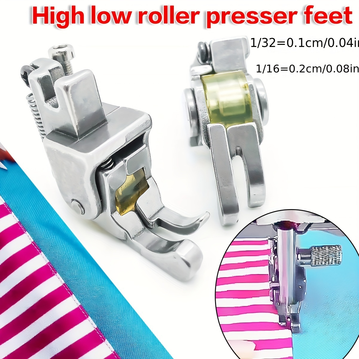 1PCS New Style Flat Car Rolling Wheel High And Low Pressure Foot Sealing Line Leather Cotton Thick Thin Universal