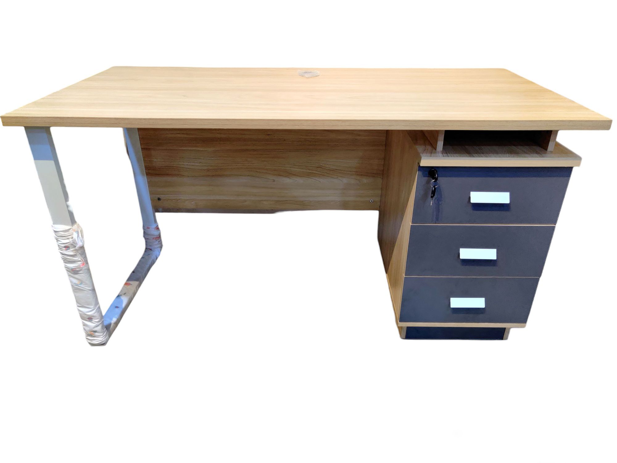 Home Office Table study table With 3 Fixed Drawers 1400*700*750mm