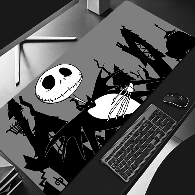 Mouse Pad Gamers Computer Extended Game Mousepad Laptop Desk Mouse Mat Gaming Keyboard Jack Skellington Durable Carpet