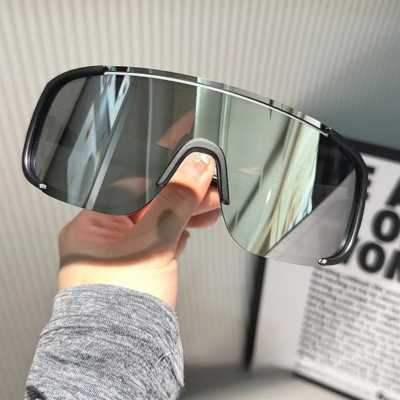 New Outdoor Cycling Sunglasses Sports Anti-Ultraviolet UV400 Shades Goggles Large Frame Windproof Climbing Eyewear dr. eyemo