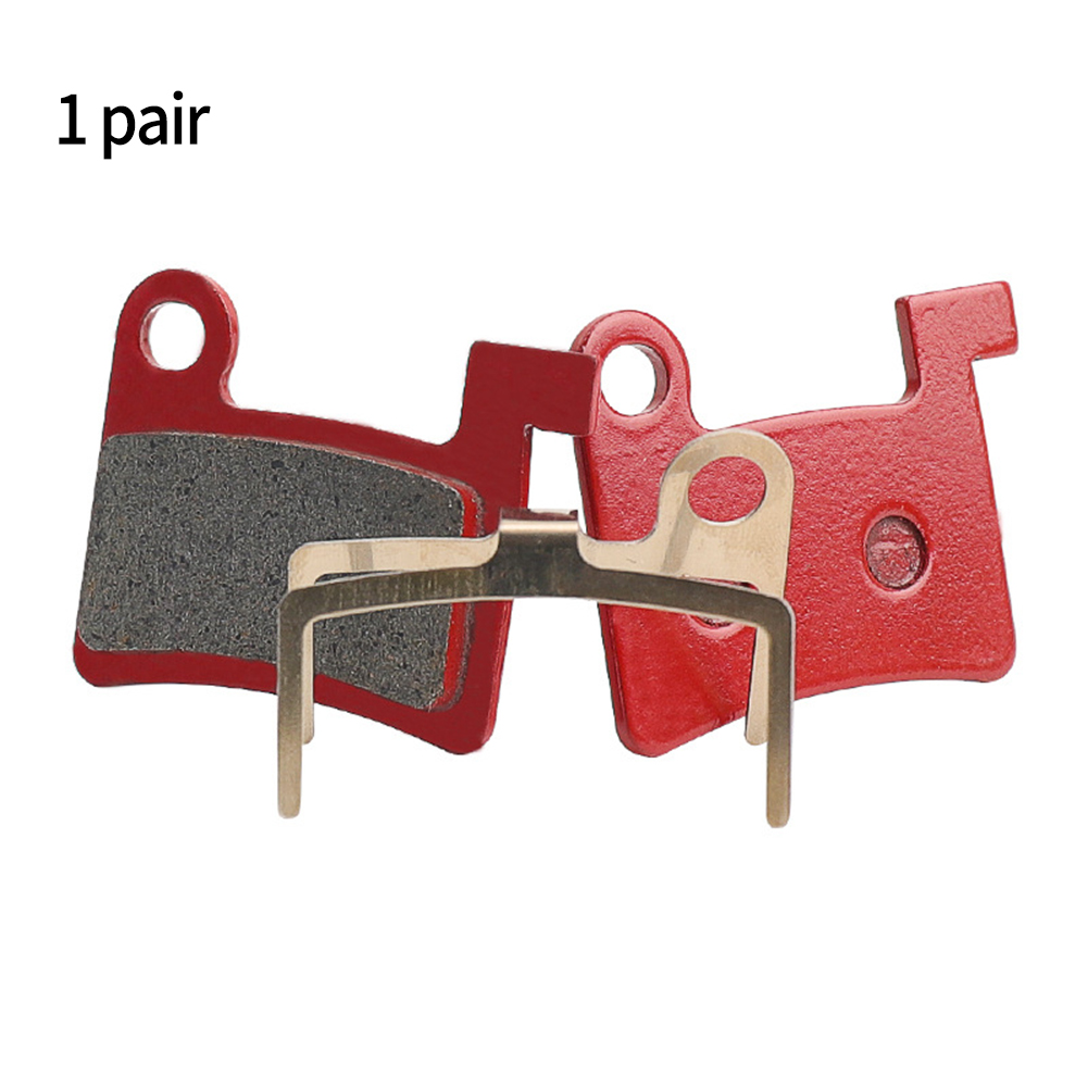 1pair Electric Bicycles Oil Disc Brake Pads LBN Resin Disc Brake Pad 44.5x35mm For Elida Folding E-bike Replacement Cycling Acce