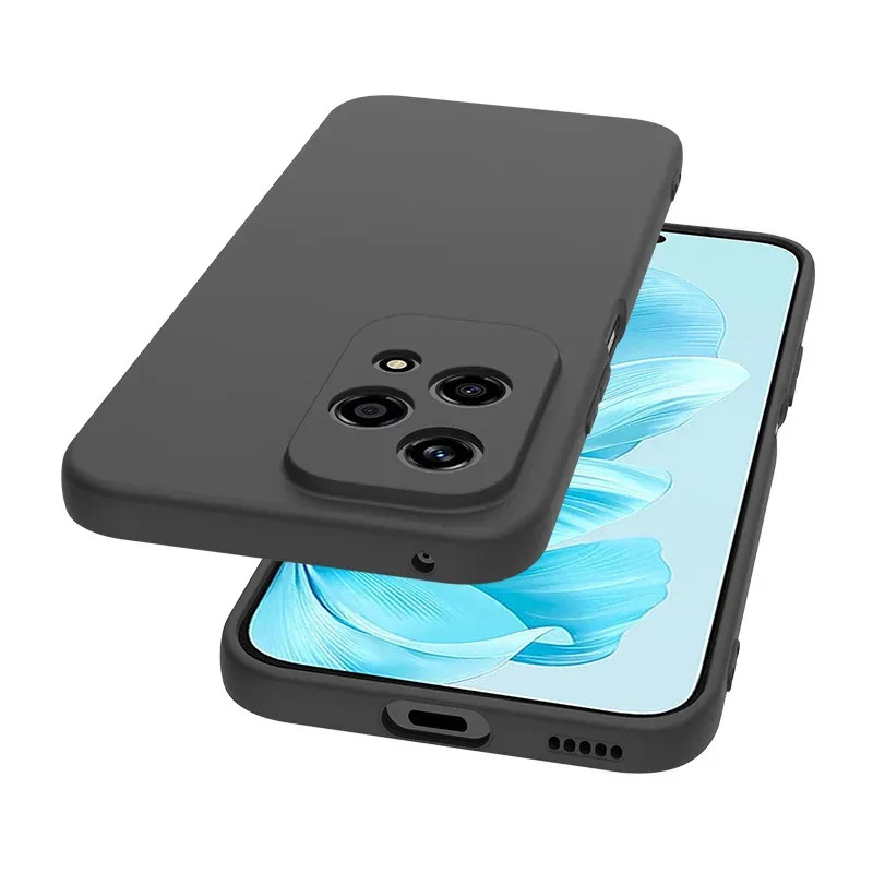 For 200 200Lite 200Pro Lite Pro Case TPU Soft Black Slim Matte Silicone Back Cover For Honor200 Phone Cases Coques