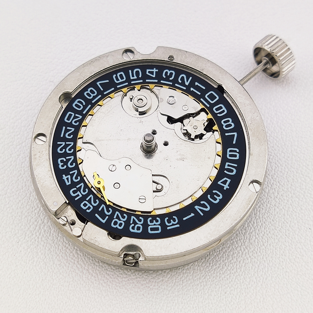 ST2555 Seagull Movement Automatic Mechanical Movement with Black Datewheel Automatic Movement 9 o'clock Second Hands