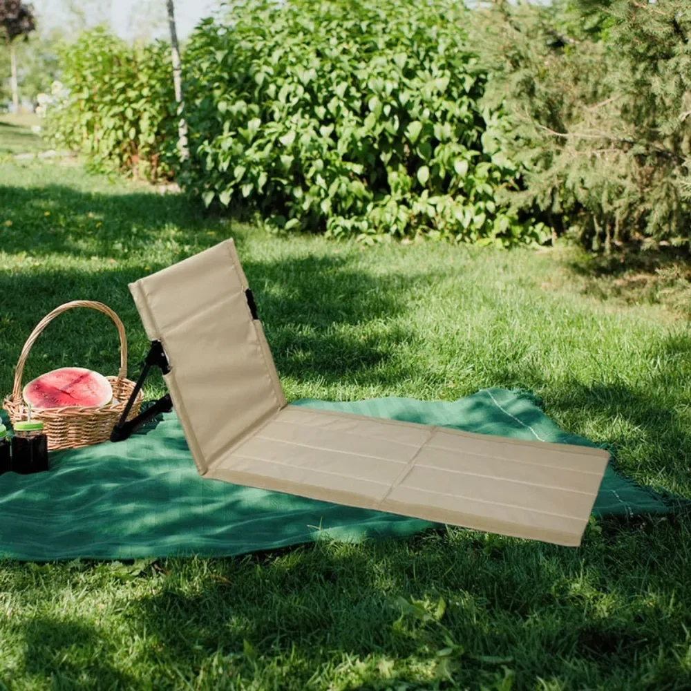 Beach Chair Foldable Camping Chair Waterproof Oxford Fabric Camping Beach Fishing Lazy Backrest Chairs Leisure Travel Furniture