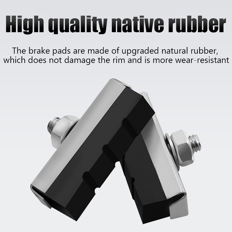 Bicycle Brake Block Bicycle Parts Mountain Road Bicycle Riding Tools Lightweight V-Brake Shoe Pads Bicycle Accessories