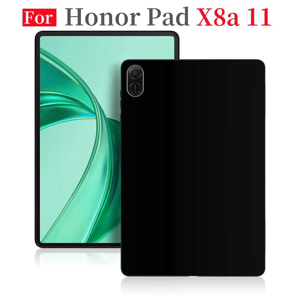 Tablet Case For Pad X8a 11-inch 2024 Flexibel Black TPU Shell Soft Silicone Cover For Pad X8a Case 11"