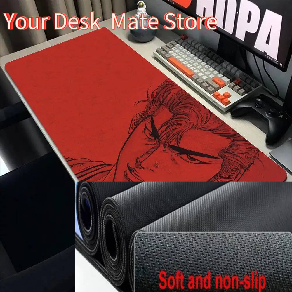 HYBXAXC Mouse Pad Desk Cute HD Desk Pad Extended Gaming Keyboard Mats Large XXL Gamer Arknights Shu Cute Girl Mousepad 90x40