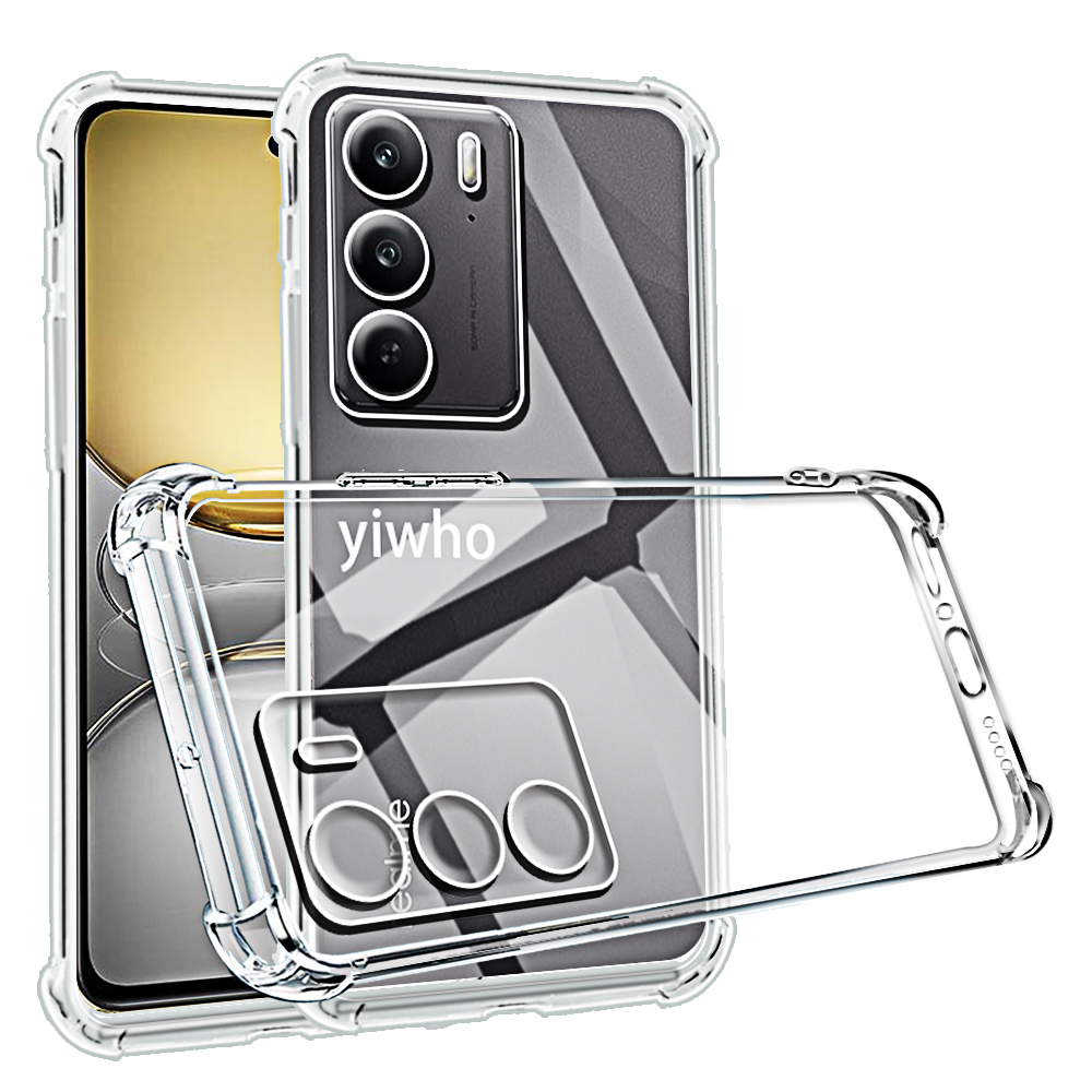 Shockproof Phone Case for Realme C75 C65 C67 C63 C61 4g 5g Transparent Clear Silicone Bumper Soft TPU Back Cover
