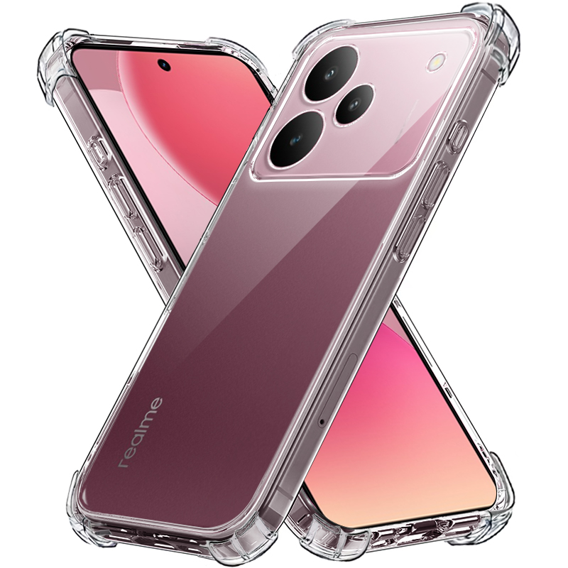 Luxury Clear Phone Case For P4 P3 P2 P1 Pro Ultra X3 X7 V60 V50s V30 V25 V20 V13 V11 V5 5G HD Soft Transparent Back Cover