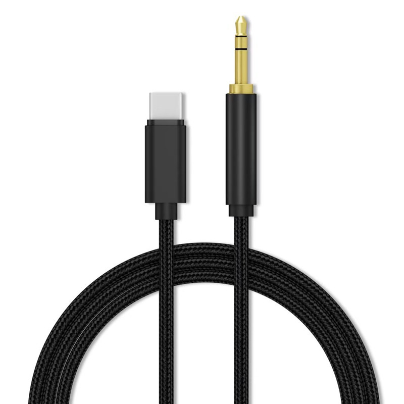 Type C Audio Adapter Jack Converter AUX Cable for A52 Mi 11 P30 Pro Headphones Car Audio Cord Line Wire nike ja 3