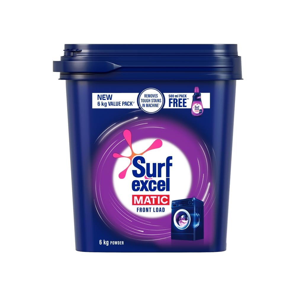Surf Excel Matric Front Load Detergent Powder 6KG