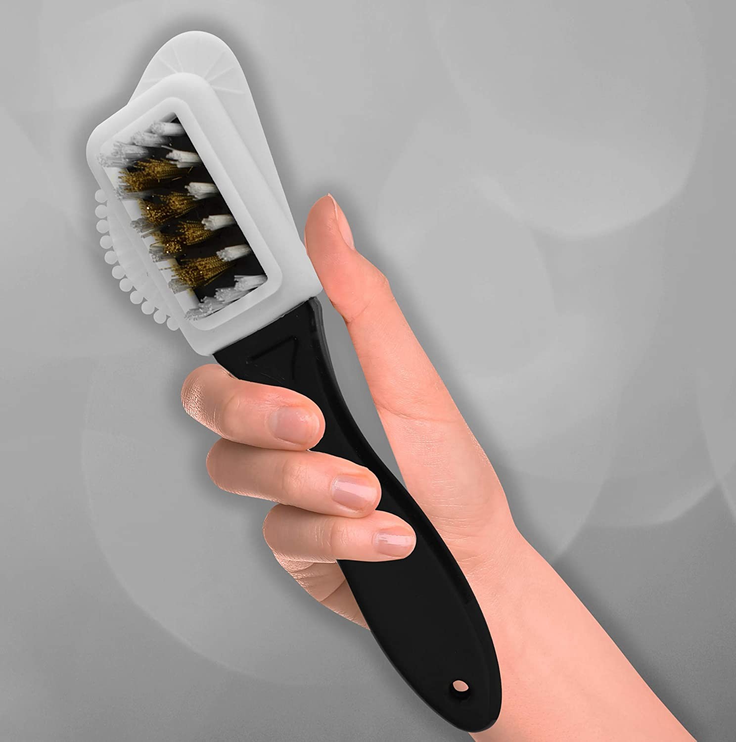 Suede Cleaning Shoe Brush Nubuck Shoes Stain Dust Shoes Brush Steel Plastic Boot Household Multifunctional Cleaner Tools