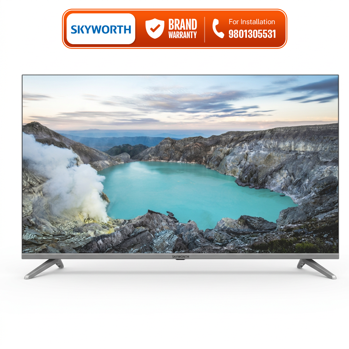 Samsonix 43 Inch Google Android 14 HD Smart TV