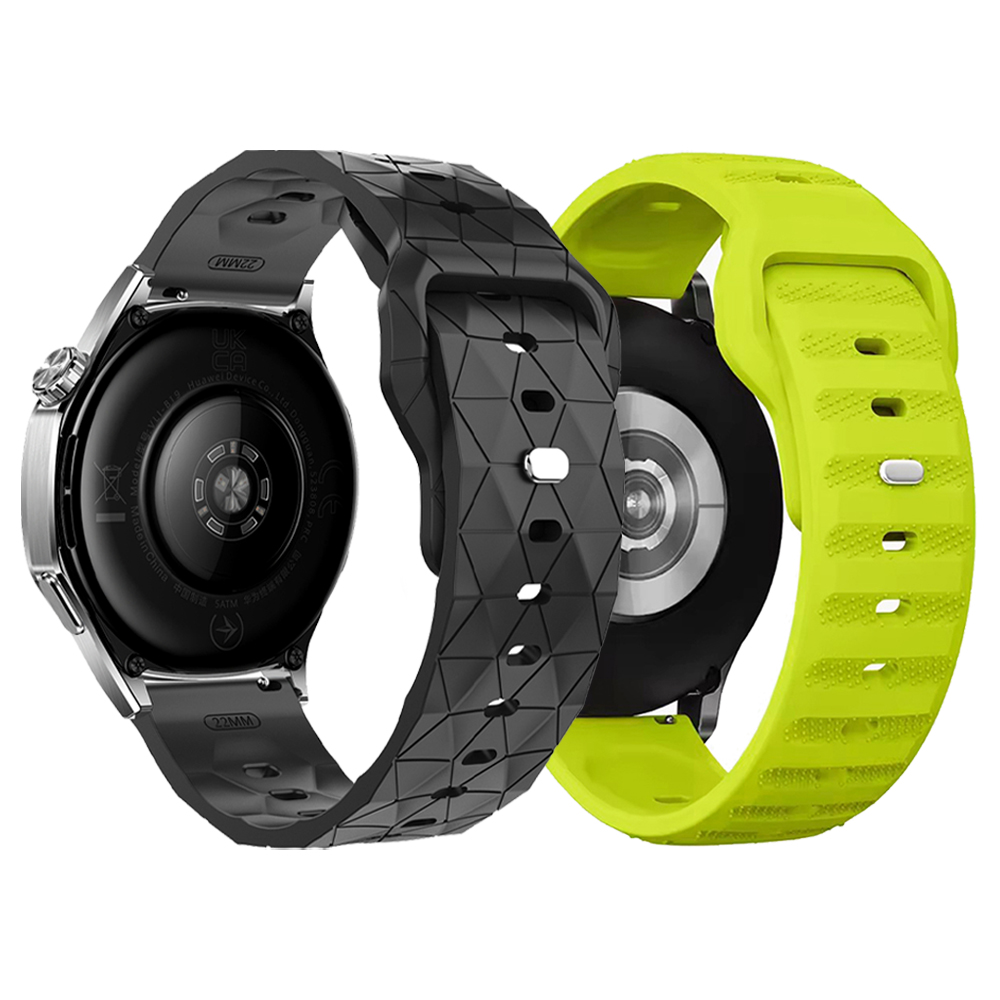 22mm Silicone Watch Strap For Huami Active Max BALANCE 2 BIP 6 Sports Band For Venu 4 45mm Replace Wrist Bracelet
