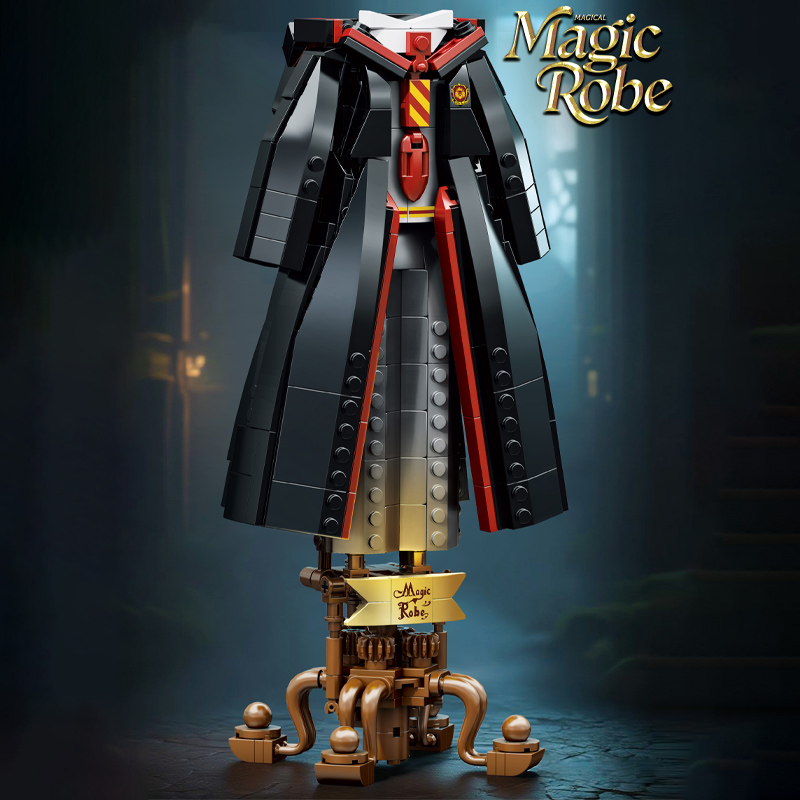New Magic Robe MOC Building Blocks Model Medieval Magic World DIY Bricks Creative Toys for Room Decoration 661Pcs