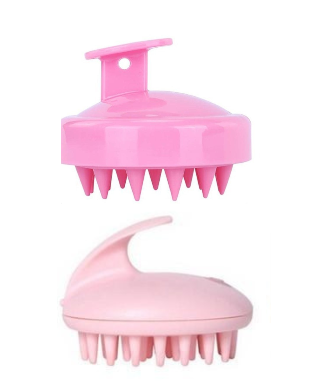 Premium Silicone Scalp Massager Brush with Soft Bristles for Anti-Dandruff and Hair Growth