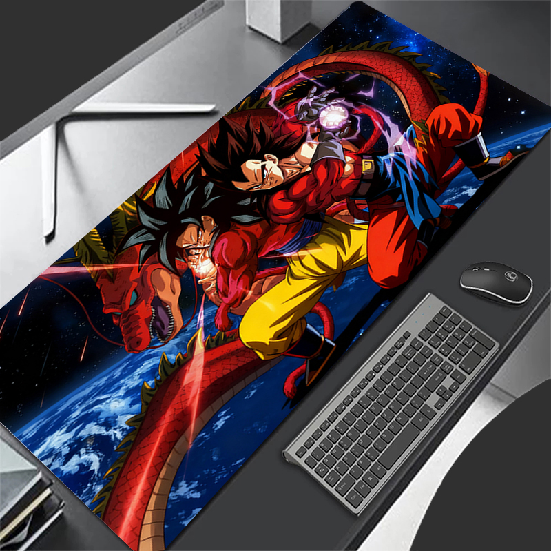 Keyboard Pad Computer Goku Extended Mousepad Office PC Japan Anime Desktop Protection Mat Laptop Dragon Ball Gaming Mouse Pad