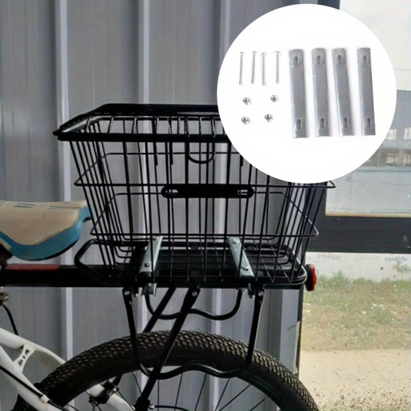 Bicycle Carrier Basket Fixing Screws Anti-rust High Strength Storage Basket Fixed Tightly Bicycle Basket Fixed Gasket