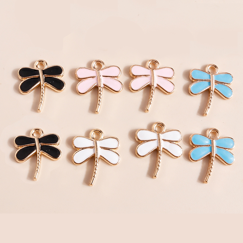 10pcs Animals Charms Cute Kawaii Mini Cats Pendants for Necklaces Earrings DIY Bracelet Jewelry Making Accessories