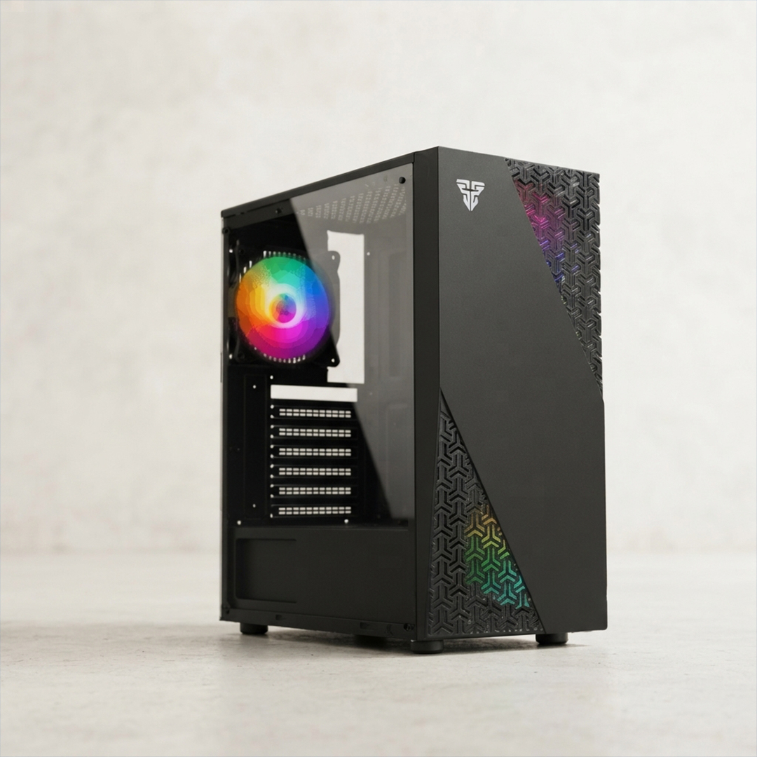 Budget Gaming PC with Ryzen 5 5600G Desktop Computer for Gaming Work and Everyday Performance