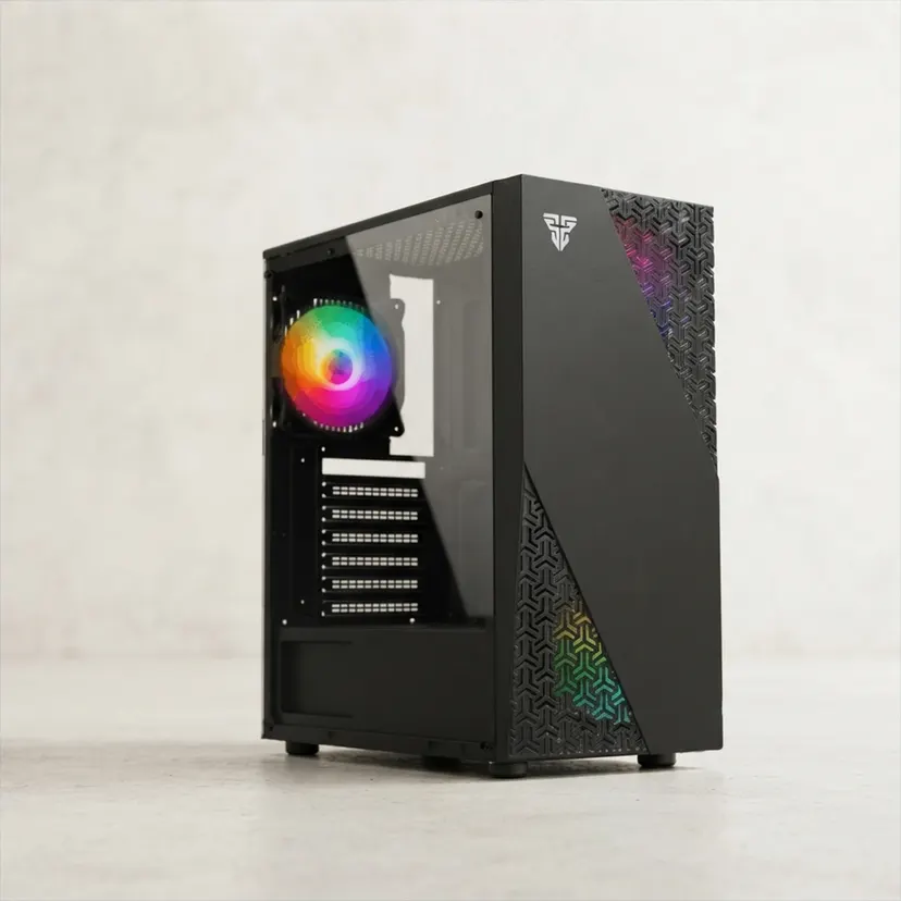 Budget Gaming PC with Ryzen 5 5600G Desktop Computer for Gaming Work and Everyday Performance
