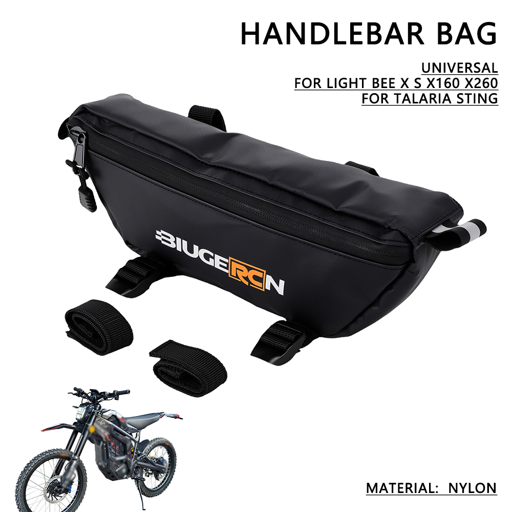 Motorcycle Accessories Handlebar Bag Dirt Bike Universal Waterproof For Surron S X L1E For Talaria MX4/MX5/TL4000/TL5500 E-Bike