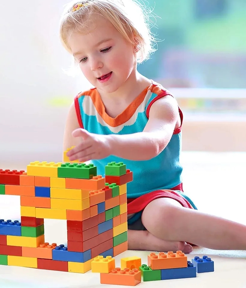 Building Blocks for Kids Big Size Building Blocks Toy for Kids Puzzle Games for Kids, Toys for Children Educational & Learning Toy for Kids,Girls & Boys(70 pcs