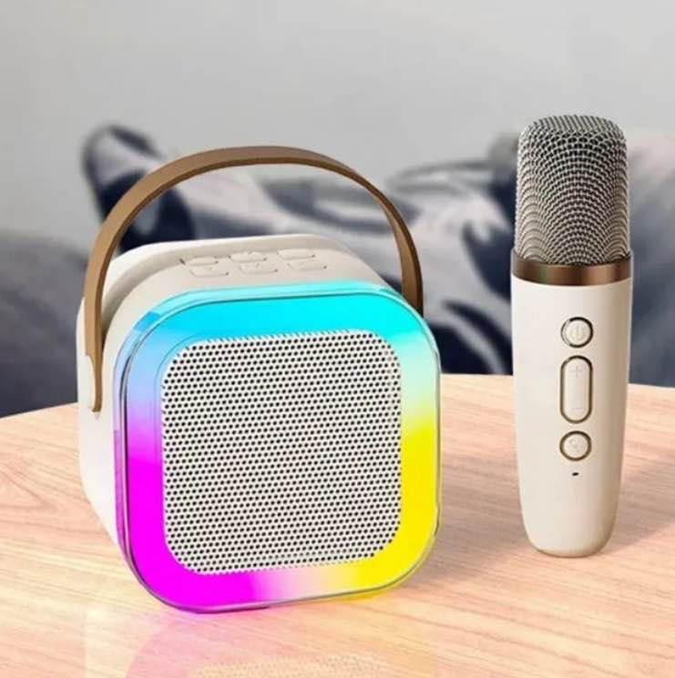 K12 Bluetooth Speaker With 1 Pc KTV Karoake Mic Children Singing Bluetooth Speaker
