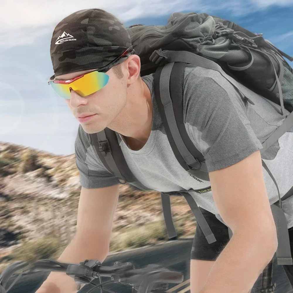 Summer Quick Dry Cycling Cap Anti-sweat Sports Hat Motorcycle Bike Riding Helmet Inner Caps Cycling Accessories