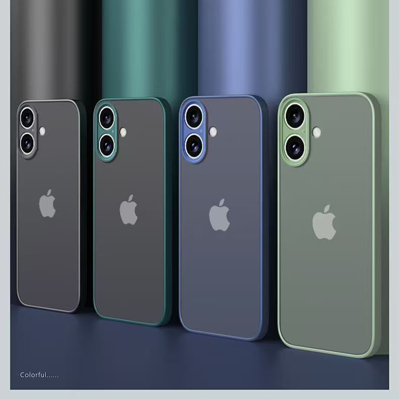 Luxury Ultra Thin Armor Shockproof Case For iPhone 17 Pro Max 15 14 13 16 Plus 16E Air 17Pro 12 Protective Cover