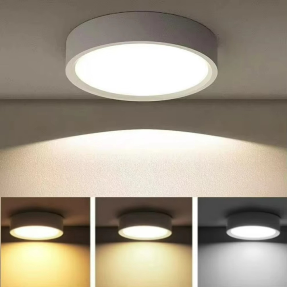 Surface Mounted LED Downlight 5W 9W 12W 15W 18W 20W 220V Ceiling Lamps Ultra Thin Driverless LED Spot Lights Book Rack Lighting