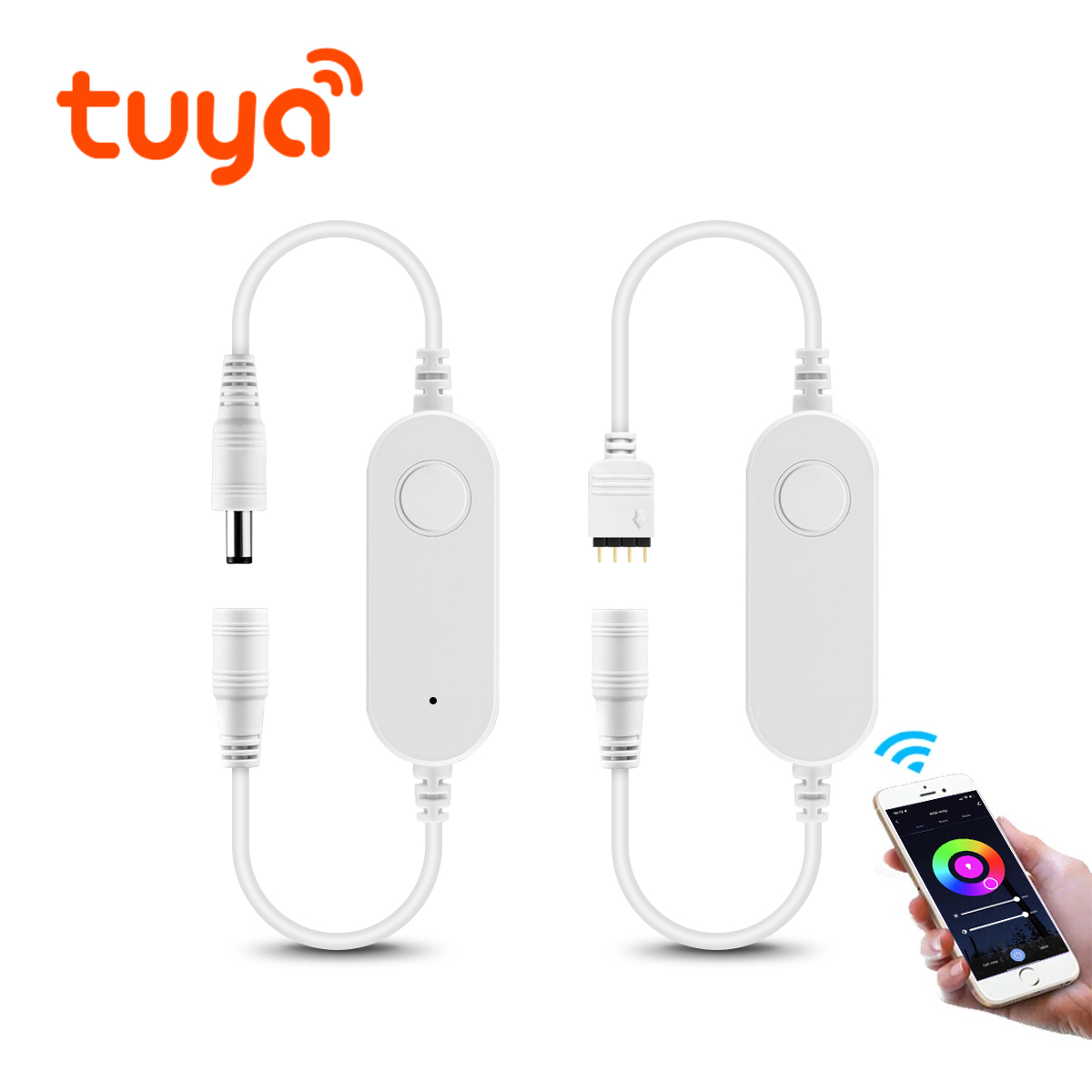USB 5V TUYA Single Color LED Strip Light Dimmer Controller Smart WIFI App Remote Control Switch Work with Alexa Home