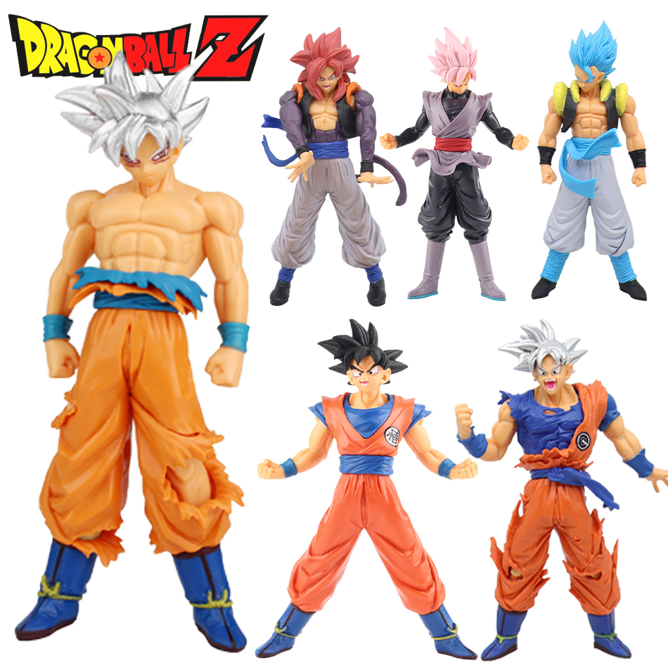 15-18cmAnime Dragon Ball Z Figure Super Saiyan Goku Vegeta Tien Shinhan Vegetto Action Figure Pvc Statue Collection Model Toys