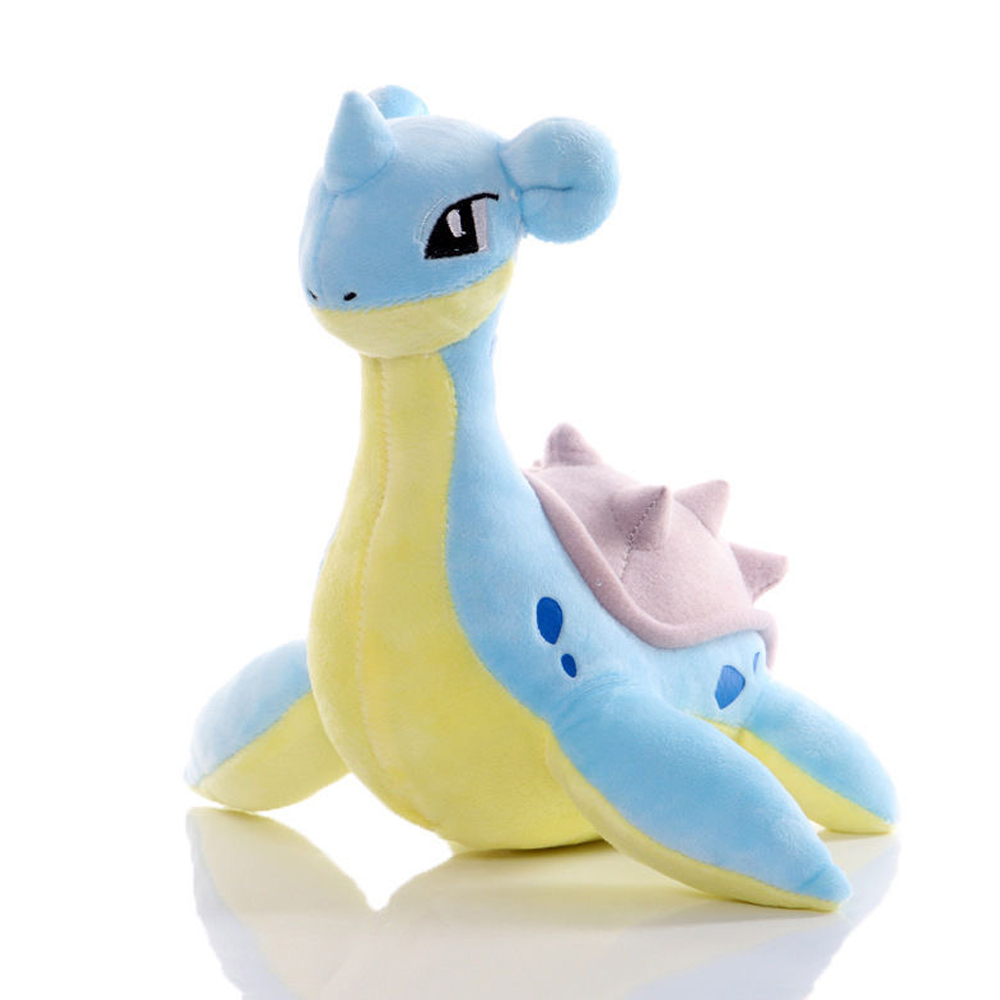 Pikachu Peluche Pokemon Plush Lapras Stuffed Toys Cartoon Cute Water Sprit Plush Dolls Throw Pillow Birthday For Kids