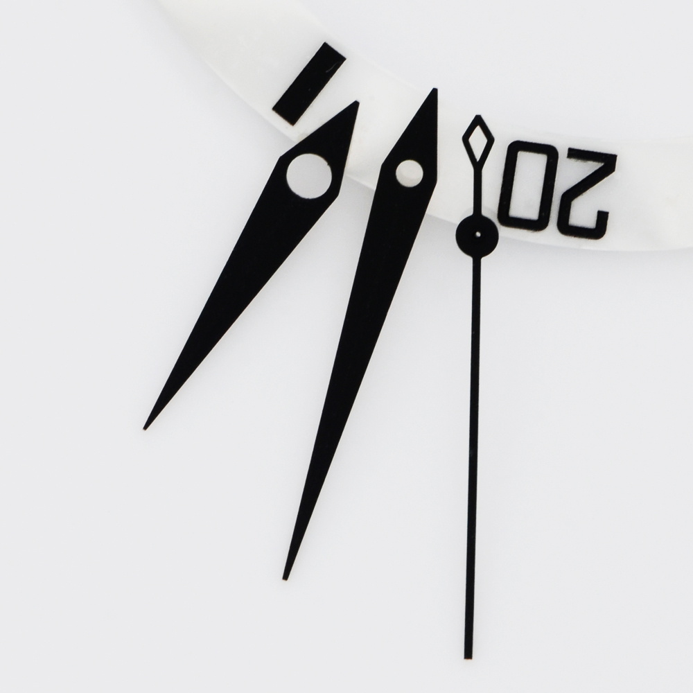 NH35 10*14*15mm Black Dauphine Aiguille Presage Cocktail Style Watch Hand Polished Hands Watch Accessories Needles Pointer