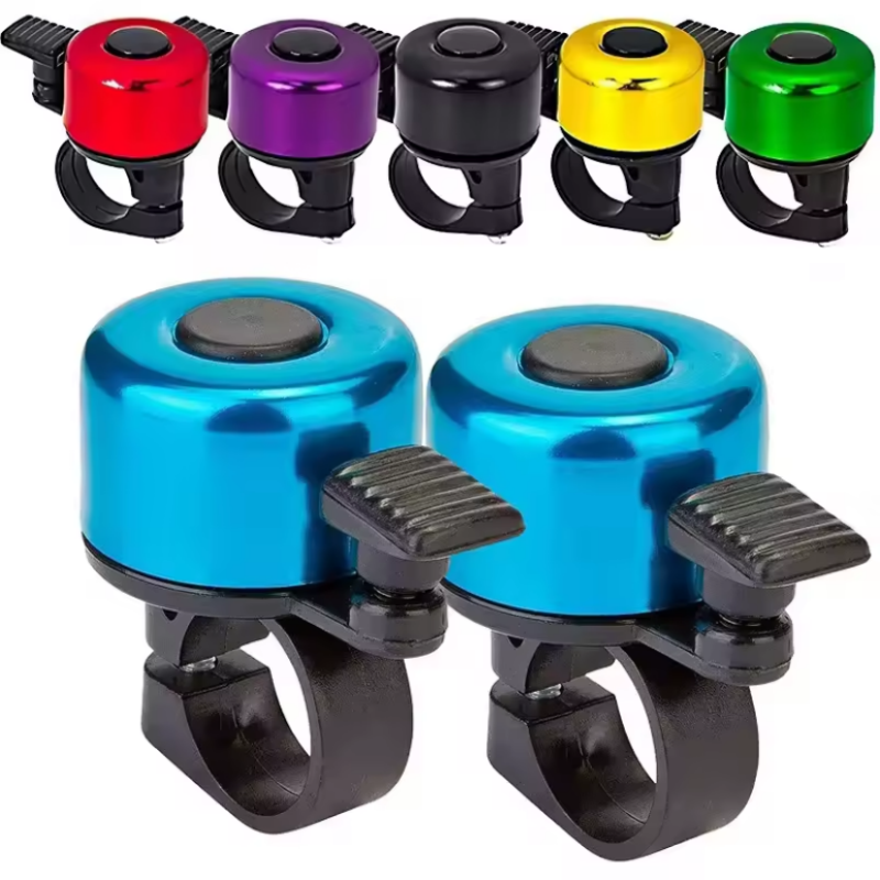 New Aluminum Alloy Compass Horn 5 Colors Ultra-loud Bikes Alarm Ring Mini Handlebar Bell Cycling