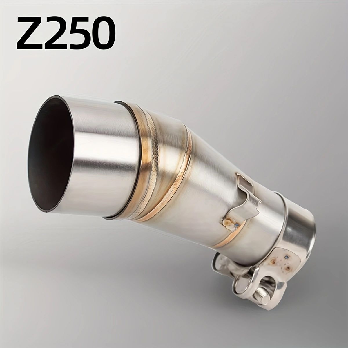 1pcs Stainless Steel for 51mm Link Motorcycle Mid Section Connecting Pipe for Kawasaki Z300 Z250 Ninja 250 300 2013-2016