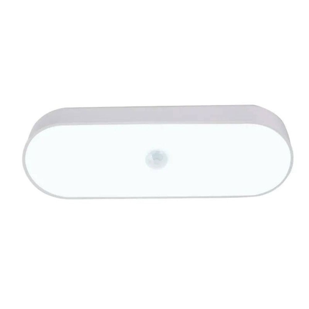 New USB Rechargeable LED Night Light Smart Motion Sensor Dimmable Stairs Lighting Human Body Sensor Lamp