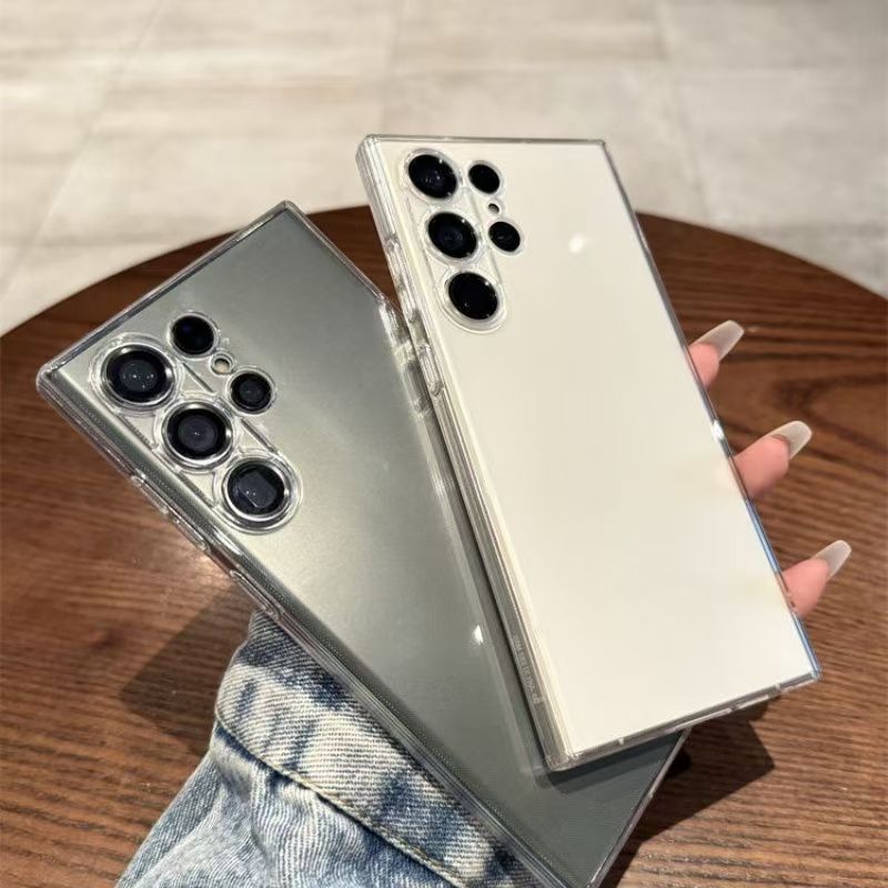 Clear Thick Shockproof Case For S26 Ultra Transparent Case S26 edge Cover S 26 Plus Soft TPU Cases