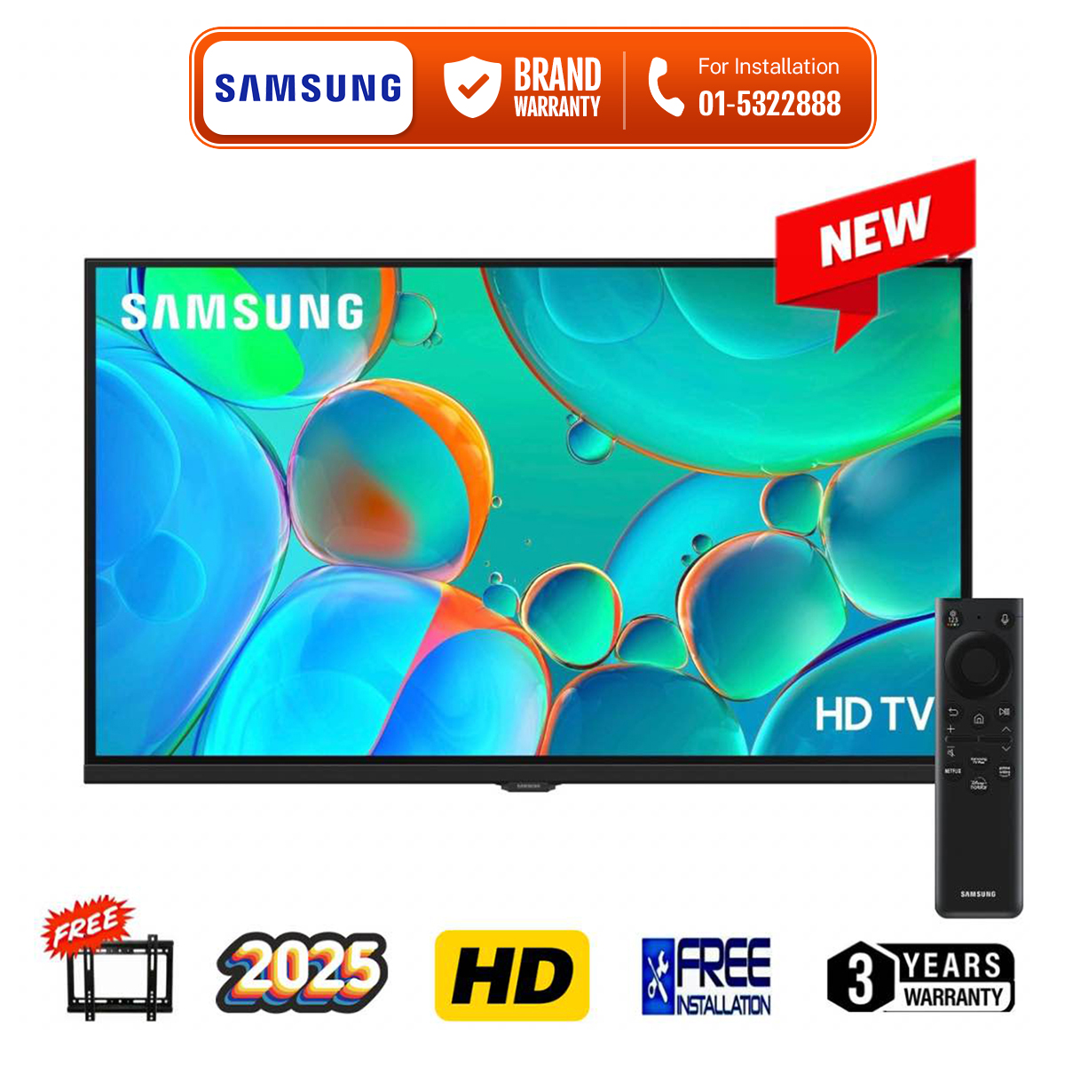 SAMSUNG UA32H4550 - 32 inch Smart HD LED TV