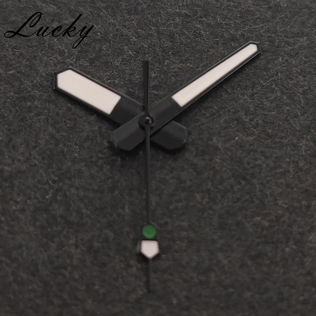 Red High Quality NH35 Diving Pointer Watch Hands Green Luminous Fit NH34 NH35 NH36 NH38 4R 7S Movement